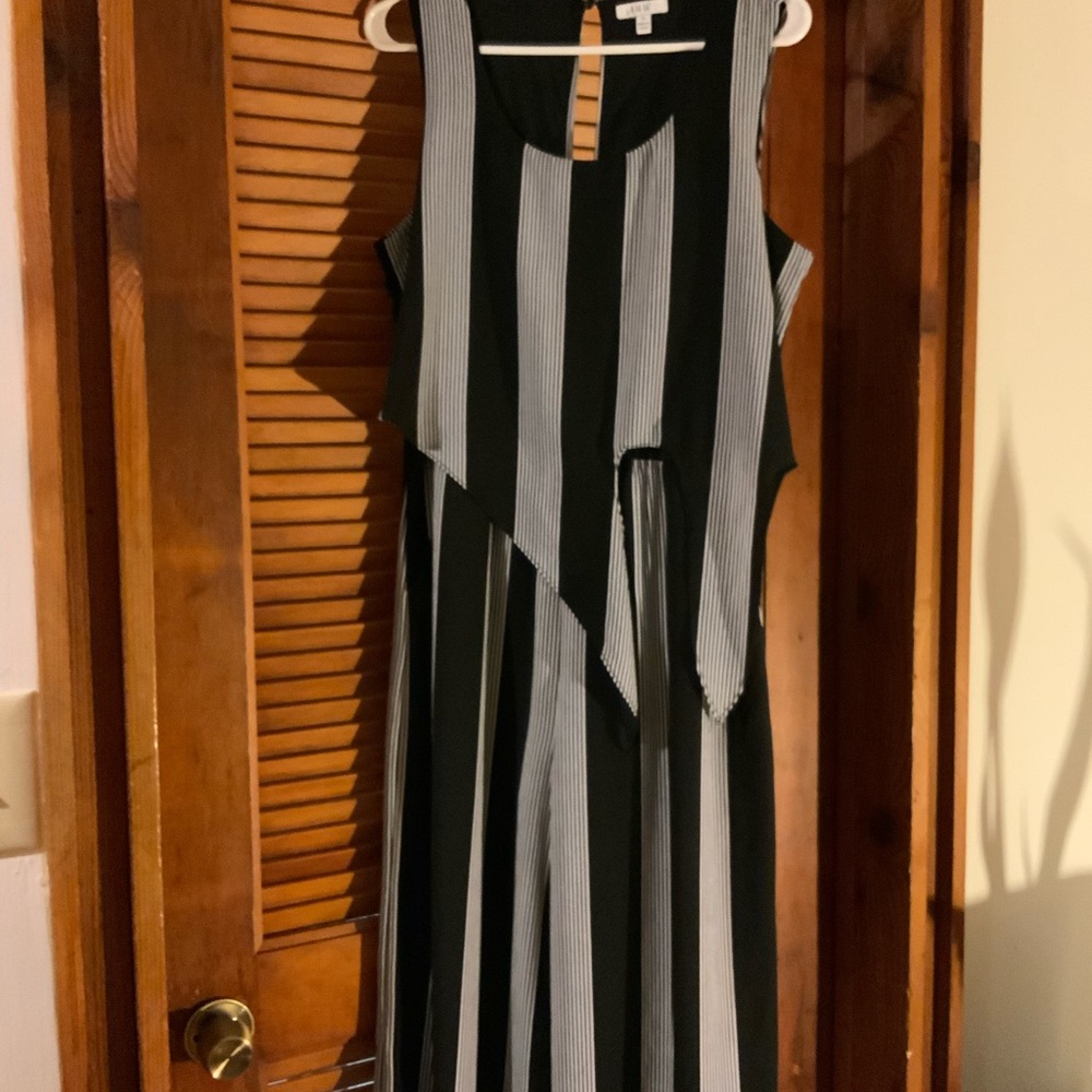 Ladies calf length jumpsuit